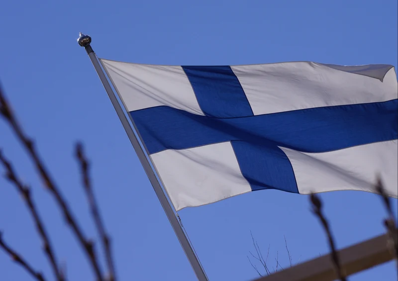 69882 Hintergründe - Flagge von Finnland Puzzle