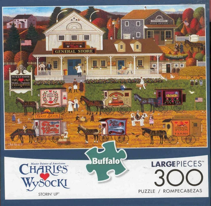 PFG Storin' Up, Charles Wysocki (Usage/Used - PUZZLES FOR GOOD)