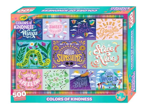 PFG Crayola's Colors of Kindness (500pcs) (Usage/Used - PUZZLES FOR GOOD)