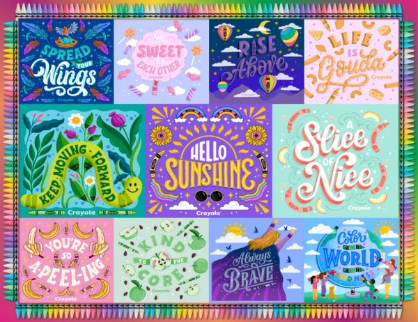 PFG Crayola's Colors of Kindness (500pcs) (Usage/Used - PUZZLES FOR GOOD)