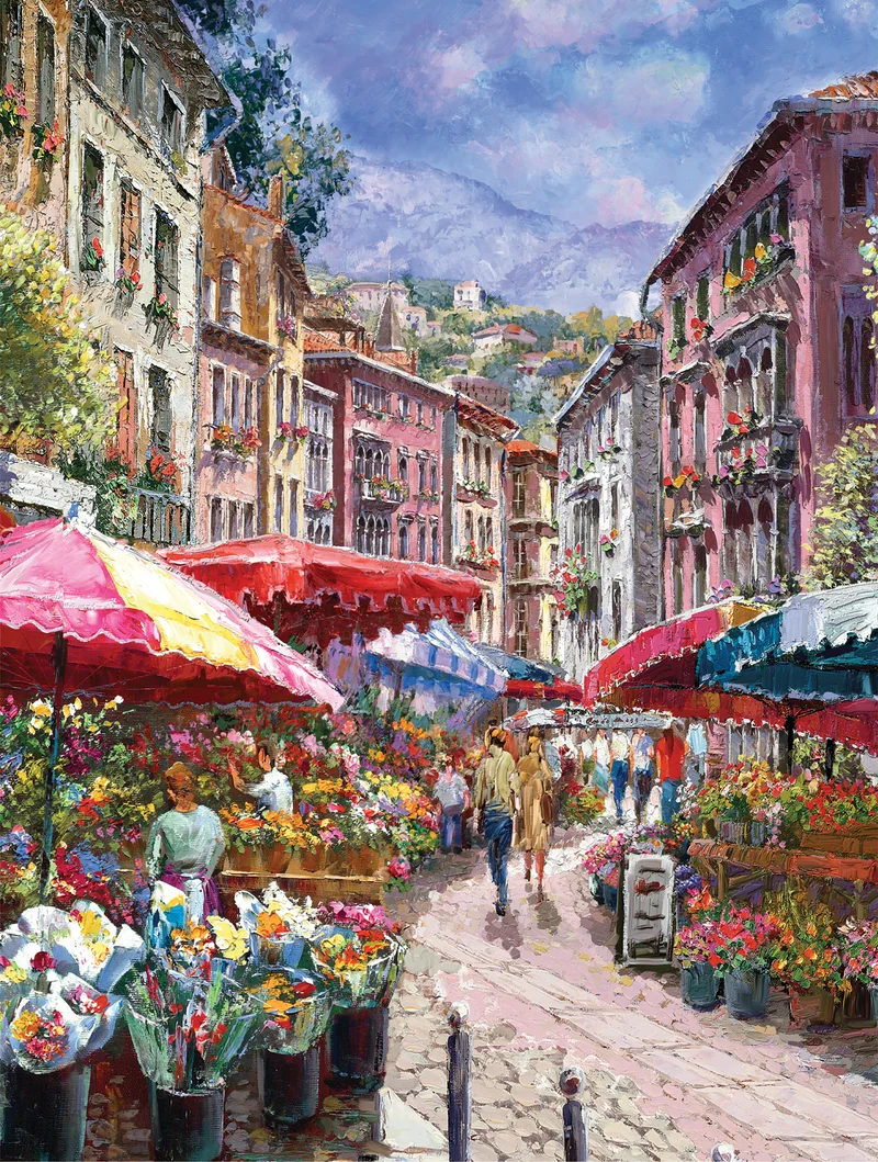 Jardin de Fleurs, Sam Park (1500pcs) 3-in-1 Triptych Multipack