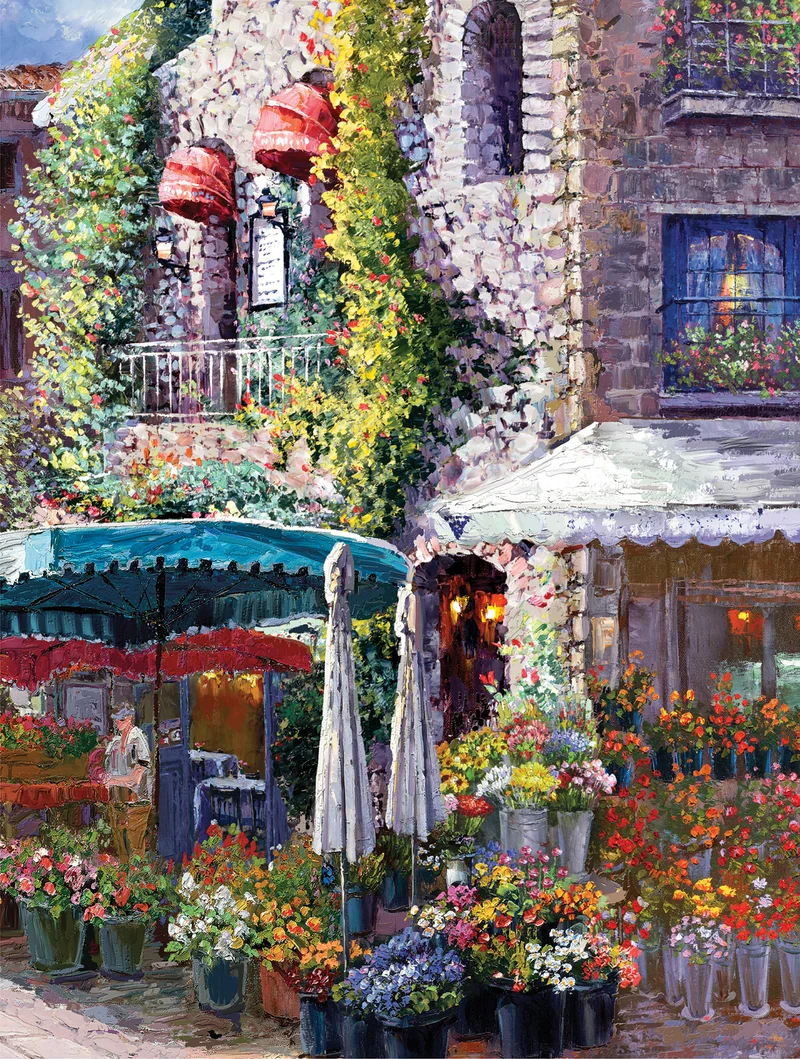 Jardin de Fleurs, Sam Park (1500pcs) 3-in-1 Triptych Multipack