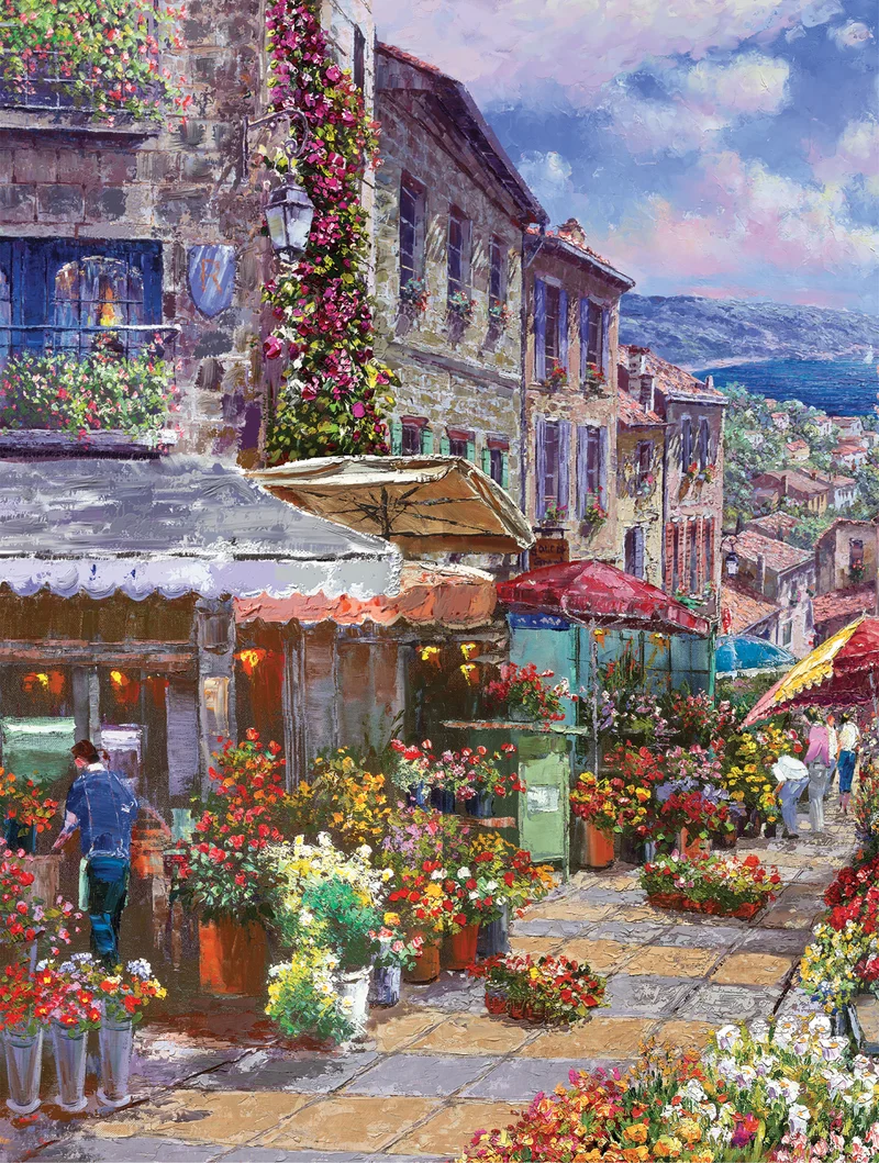 Jardin de Fleurs, Sam Park (1500pcs) 3-in-1 Triptych Multipack