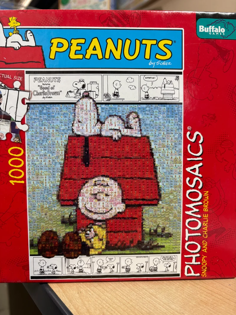 PFG Peanuts Photomosaics (1000pcs) (Usage/Used - PUZZLES FOR GOOD)