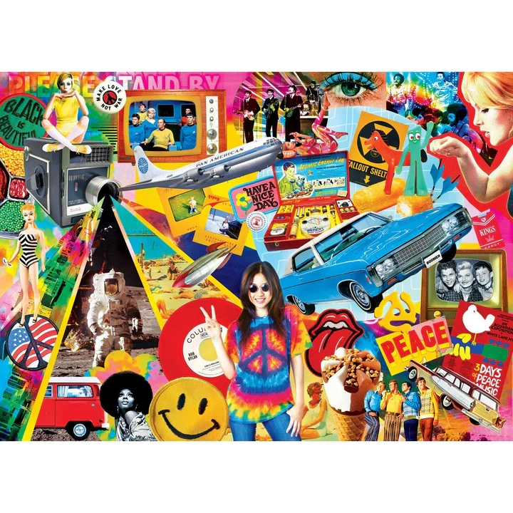 Flashbacks - Groovy Times (1000pcs)