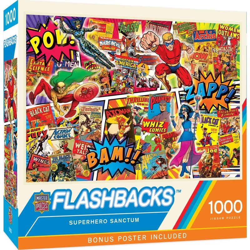 Flashbacks - Superhero Sanctum (1000pcs)