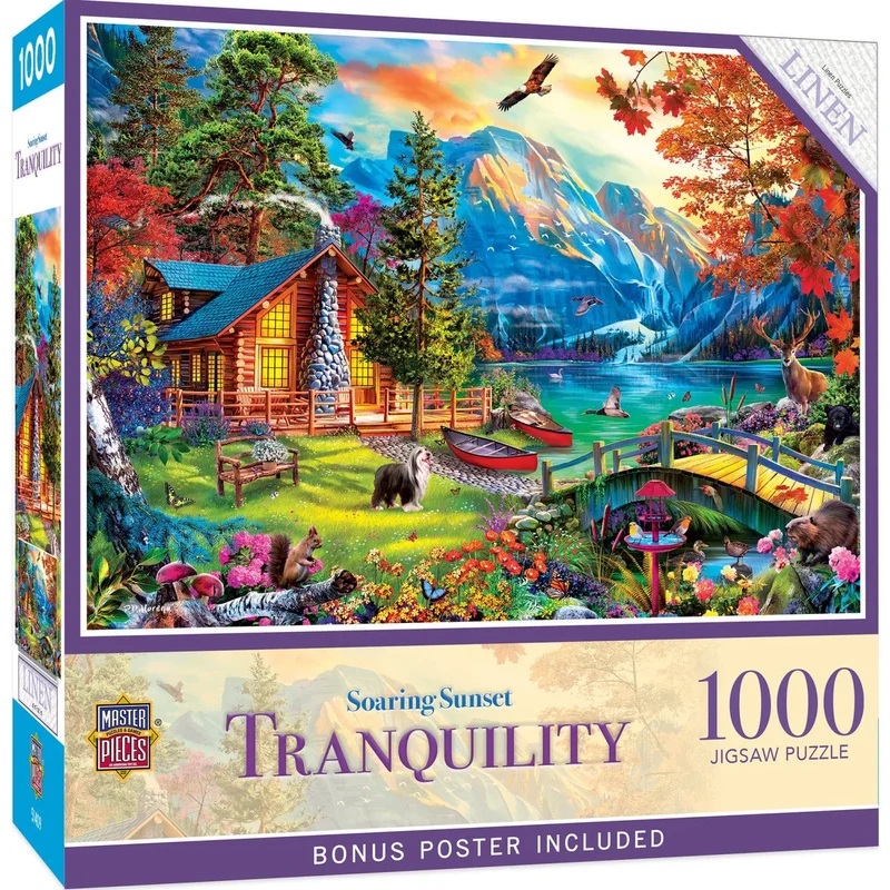 Tranquility - Soaring Sunset, P.D. Moreno (1000pcs)