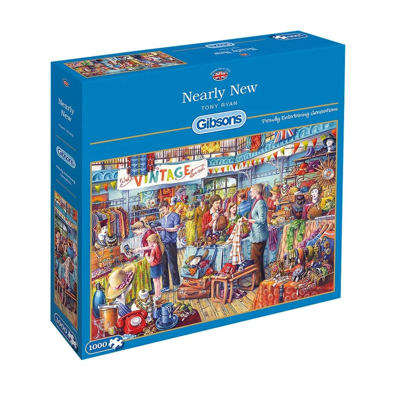 PFG Nearly New, Tony Ryan (1000pcs) (Usage/Used - PUZZLES FOR GOOD)