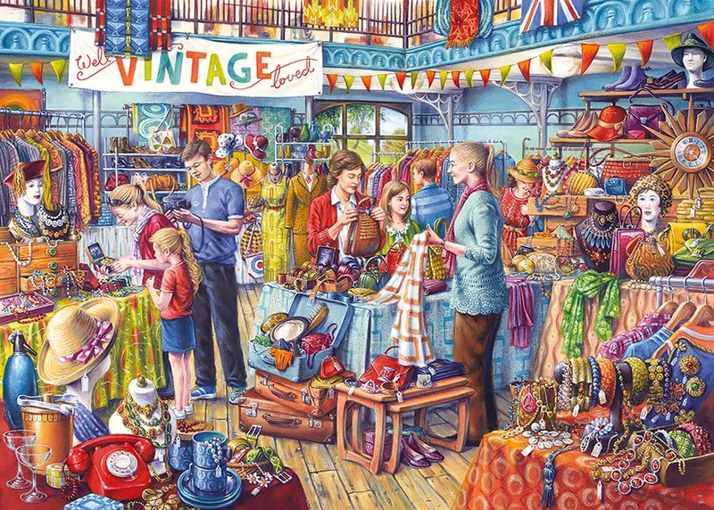 PFG Nearly New, Tony Ryan (1000pcs) (Usage/Used - PUZZLES FOR GOOD)
