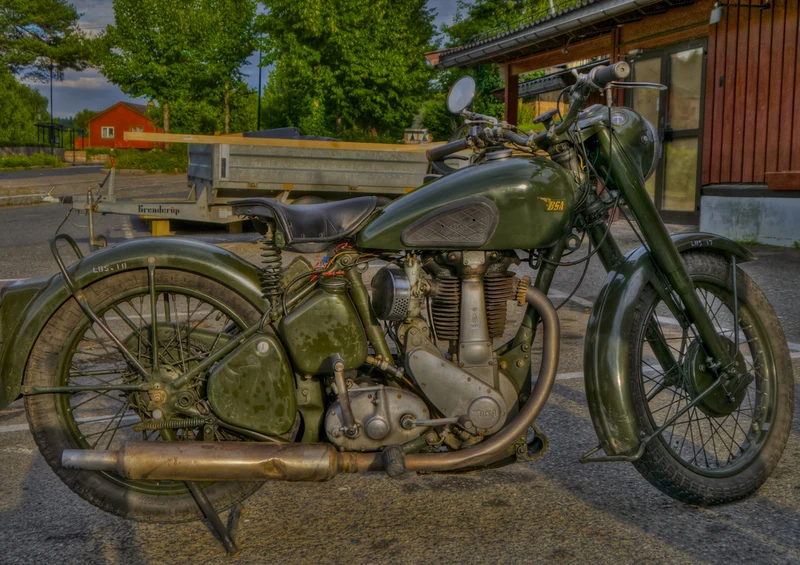 72543 Industrie - Motorrad Puzzle