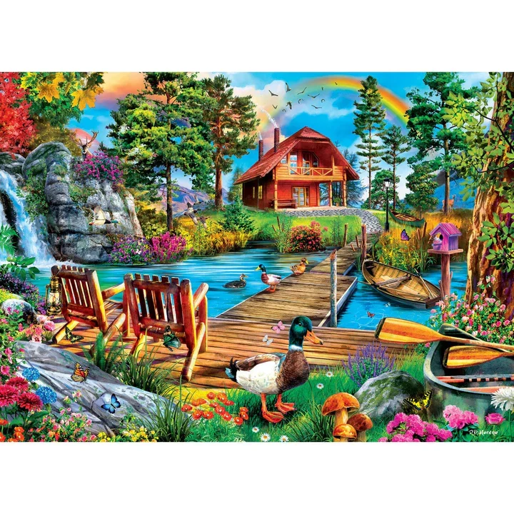Tranquility - Island Cottage, P.D. Moreno (1000pcs)