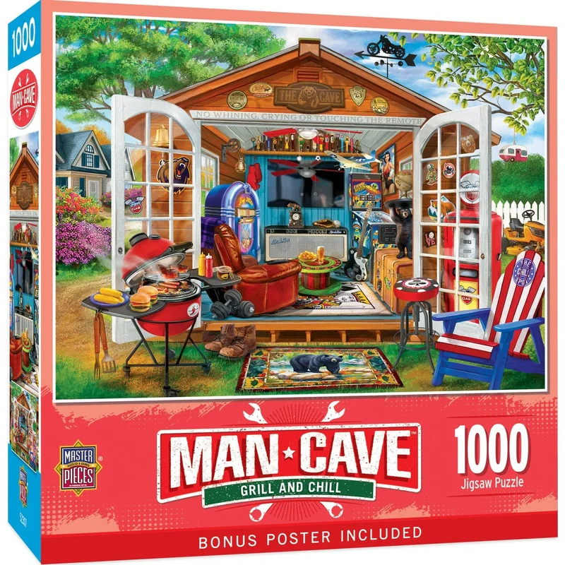 Man Cave - Grill and Chill (1000pcs)