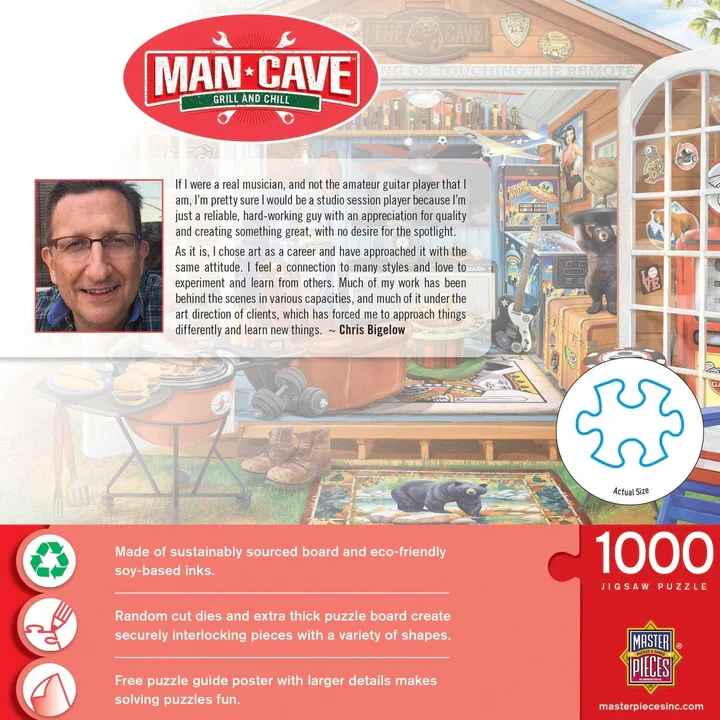 Man Cave - Grill and Chill (1000pcs)