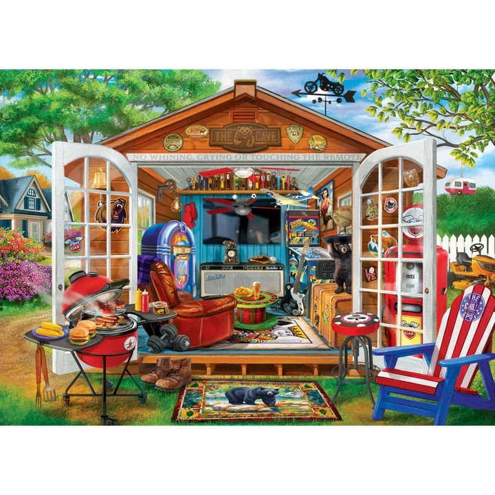 Man Cave - Grill and Chill (1000pcs)