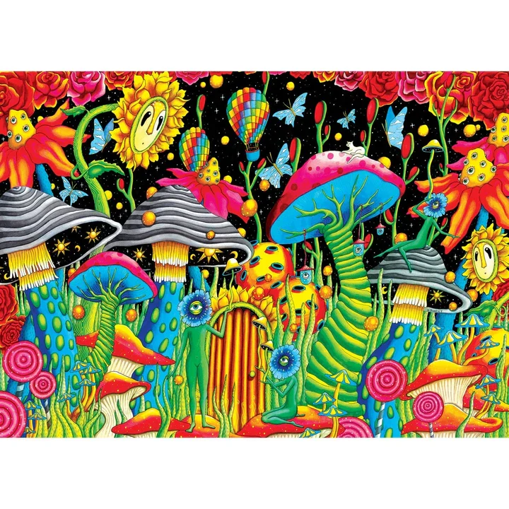 Wonderous Worlds - Garden of Cosmic Delight, Hannah Bunzey (1000pcs)
