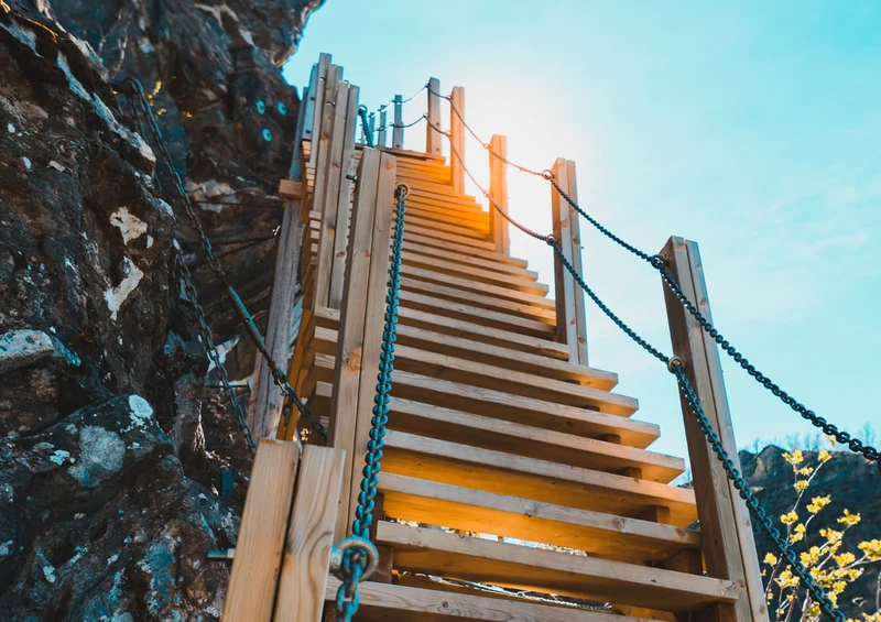 72775 Hintergründe - Treppe Puzzle