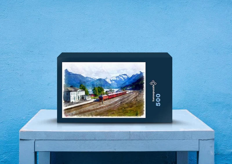 73302 Hintergründe - Norwegen Puzzle