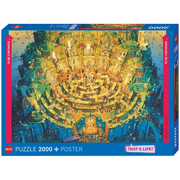 PFG That's Life! - Deep Down, Marino Degano (2000pcs) (Usage/Used - PUZZLES FOR GOOD)