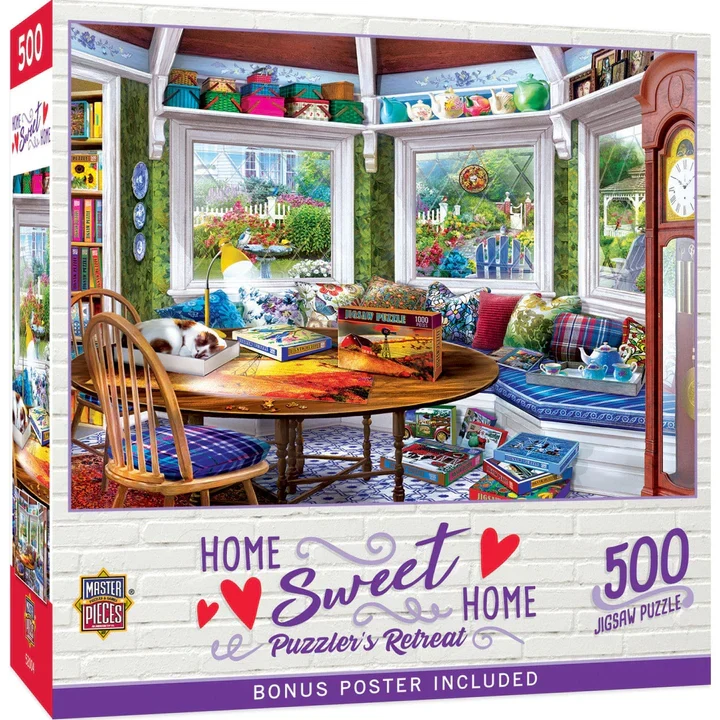 Home Sweet Home - Puzzler's Retreat, Bigelow (500pcs)
