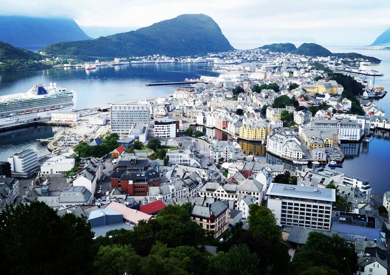 73069 Orte - Ålesund Norwegen Puzzle