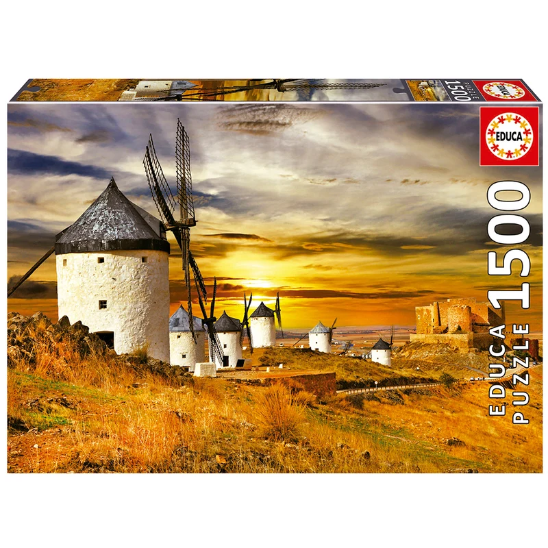 PFG Wind Mills, Consuegra (1500 pcs) (Usage/Used - PUZZLES FOR GOOD)