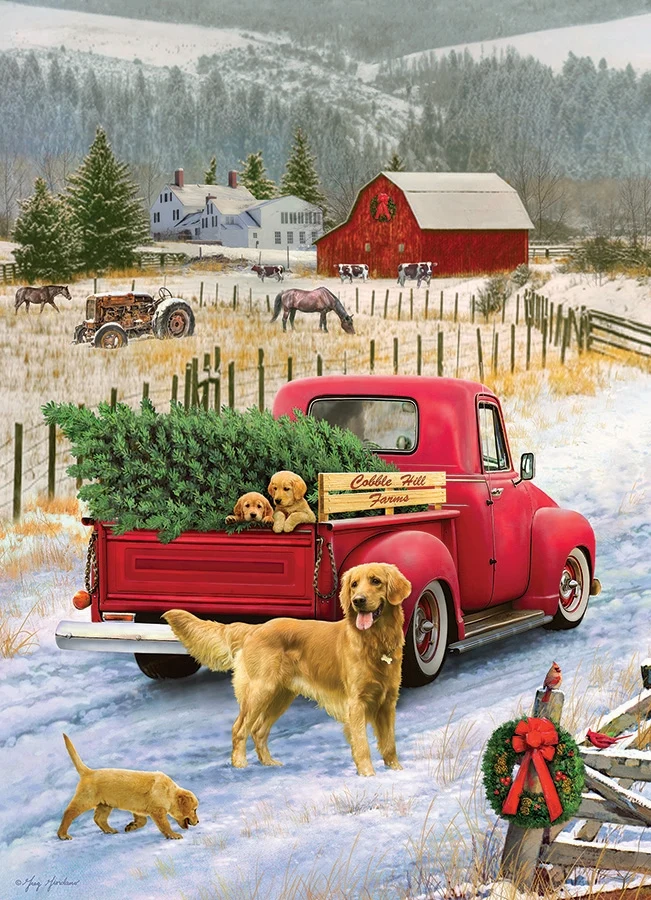 PFG Christmas on the Farm, Greg Giordano (Usage/Used - PUZZLES FOR GOOD)