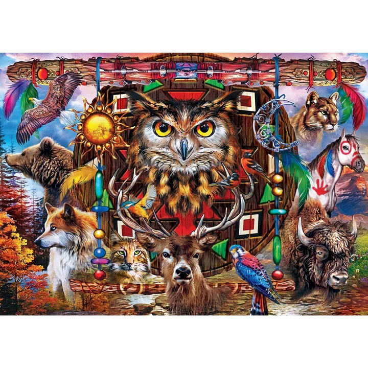 Tribal Spirit - Animal Totems (500pcs)