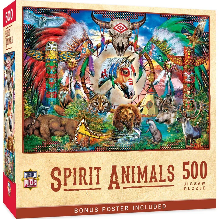 Tribal Spirit - Spirit Animals (500pcs)