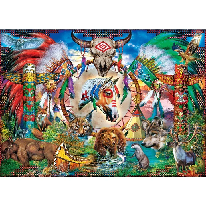 Tribal Spirit - Spirit Animals (500pcs)
