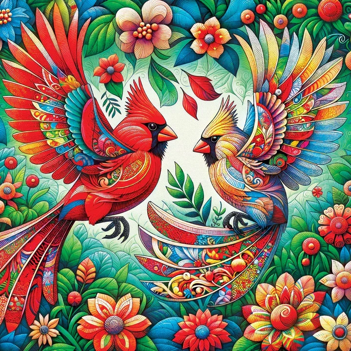 Kaleidoscope - Springtime Dance (300pcs) (EZ Grip)