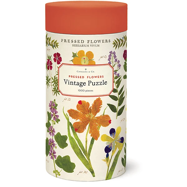 PFG Vintage - Pressed Flowers (1000pcs) (Usage/Used - PUZZLES FOR GOOD)