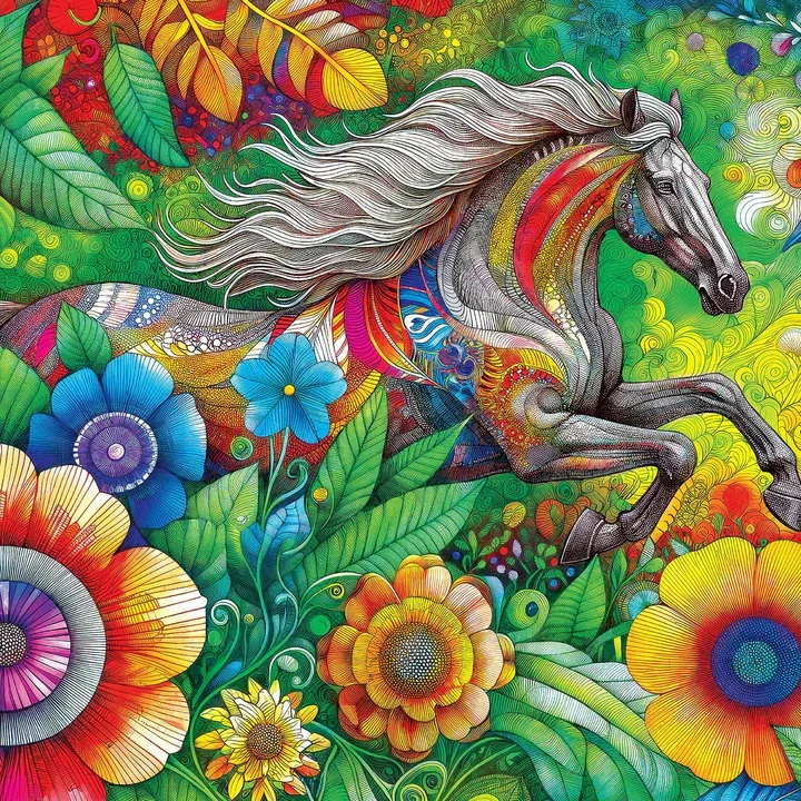 Kaleidoscope - Summer Stallion (300pcs) (EZ Grip)