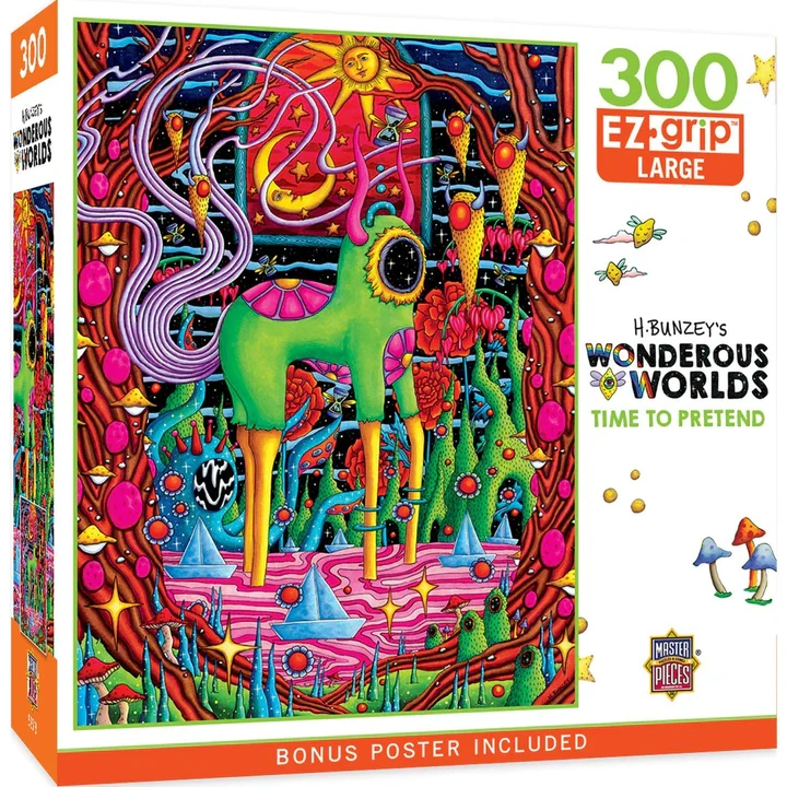 Wonderous Worlds - Time to Pretend, Hannah Bunzey (300pcs) (EZ Grip)