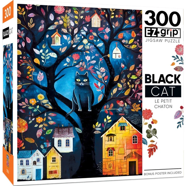 Black Cats - Le Petit Chaton, Peggy Collins (300pcs) (EZ Grip)