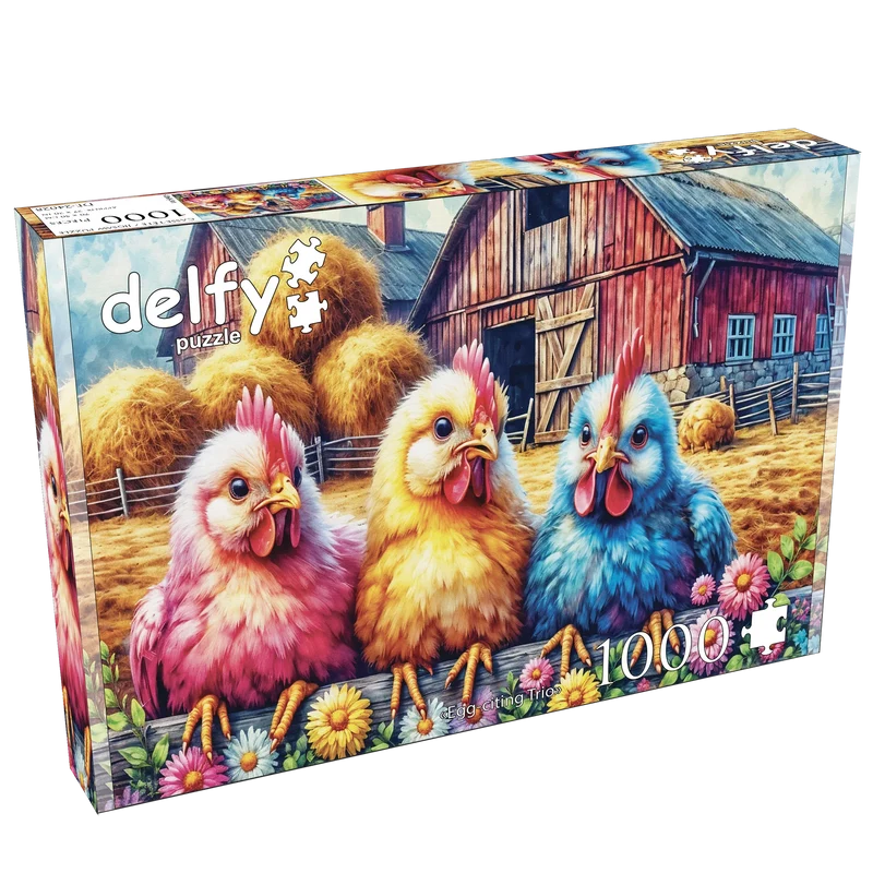 Egg-Citing Trio (1000pcs)