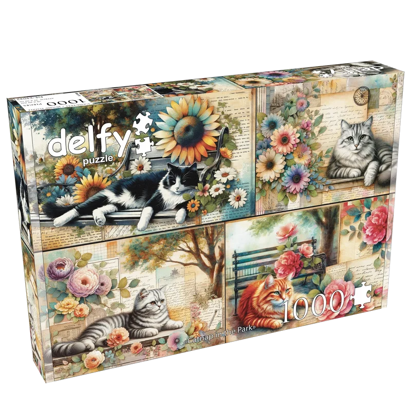 Catnap in the Park (1000pcs)