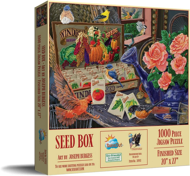 Seed Box, Joseph Burgess (1000pcs)