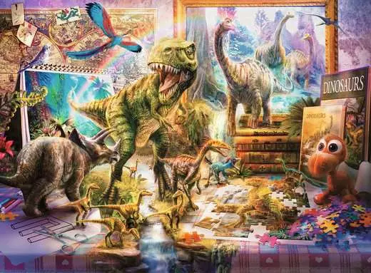 Ravensburger Dinosaur Escape (100 XXL)