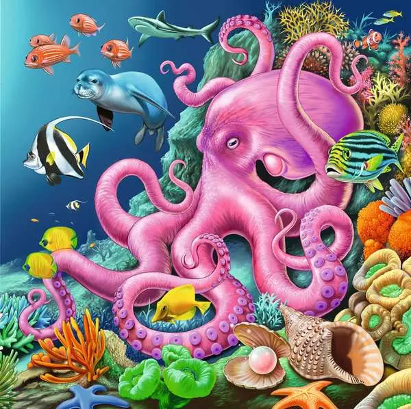 Ravensburger Underwater (3x49pcs)