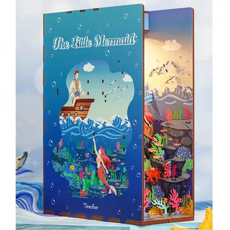 Book Nook - The Little Mermaid (Wood)