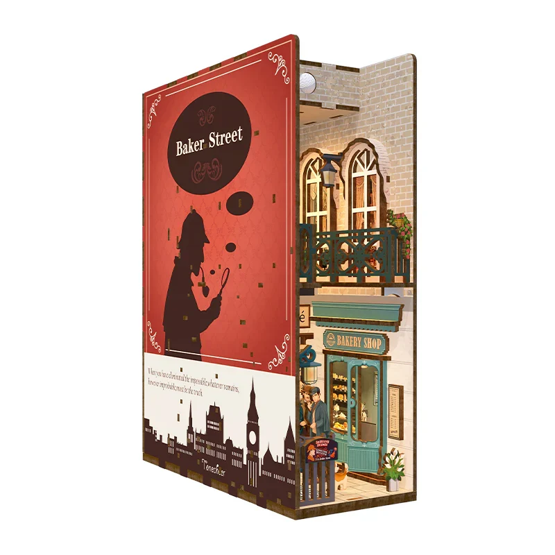 Book Nook - Baker Street (Wood)