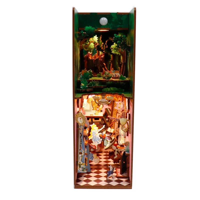 Book Nook - Alice in Wonderland (Wood)