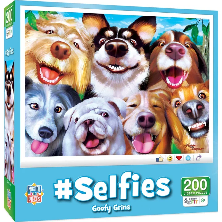 Selfies - Goofy Grins (200pcs)