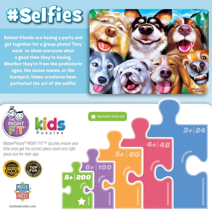 Selfies - Goofy Grins (200pcs)