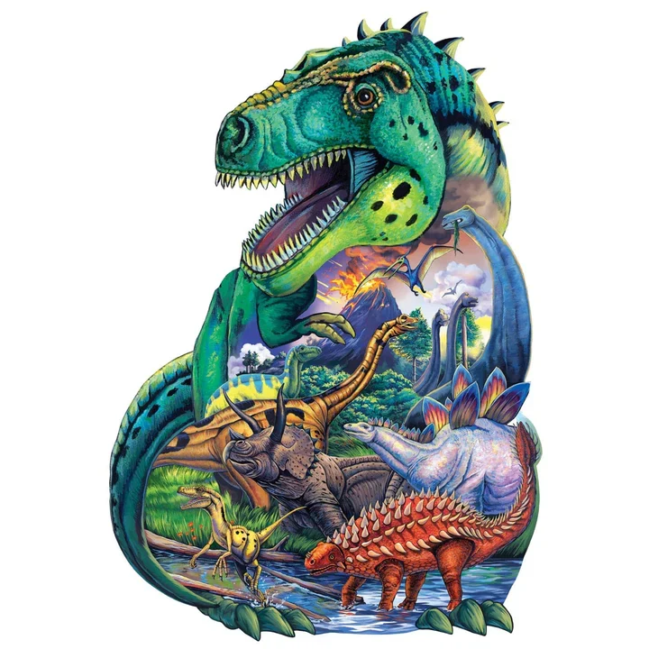 Shaped - Dinosaur Days (100pcs)