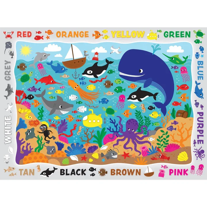 Hide & Seek - Colors in the Ocean (48pcs)
