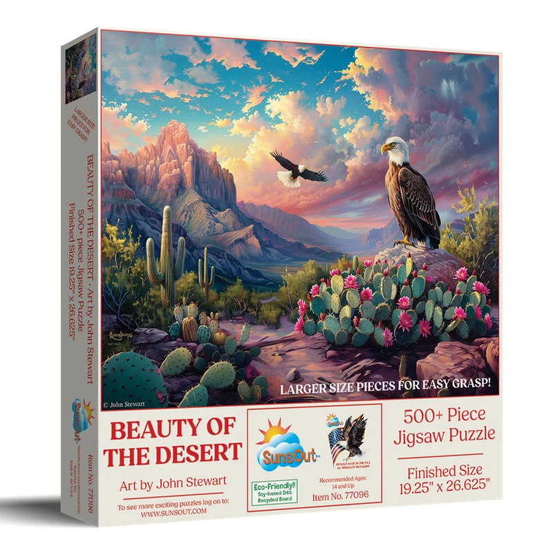 Beauty of the Desert, John Stewart (500pcs) (EZ Grip)