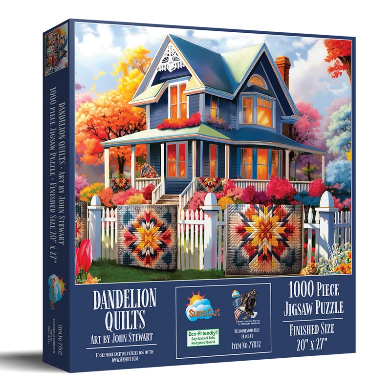 Dandelion Quilts, John Stewart (1000pcs)
