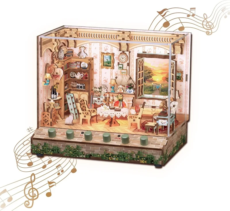 Country Home Sound Box (Wood)