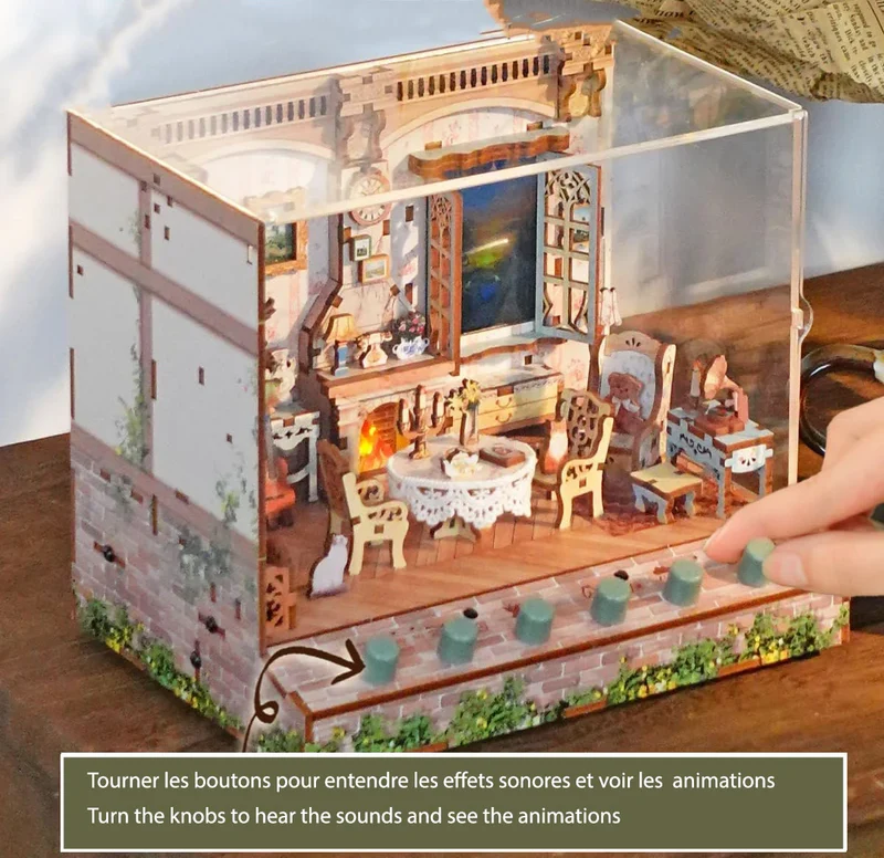 Country Home Sound Box (Wood)